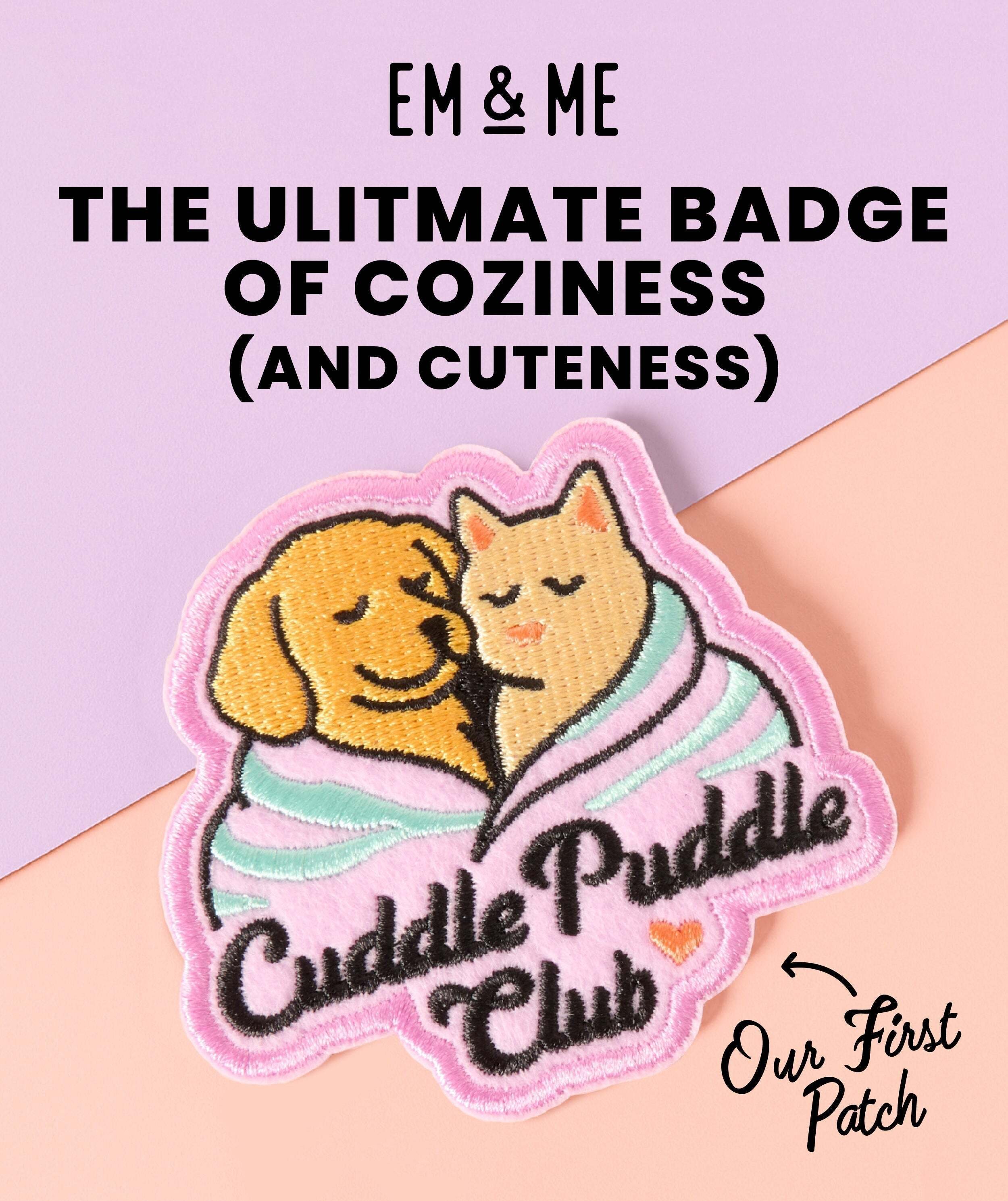 Introducing Our First Patch: The Cuddle Puddle Club! 🐶🐱
